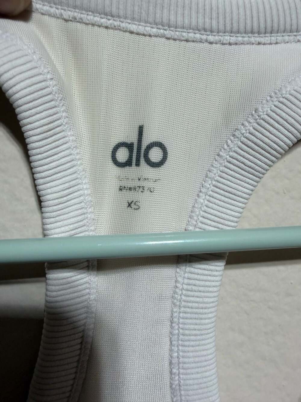 Alo Yoga Ribbed Racerback Tank Top - Picture 2 of 4